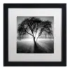Framed Wall Art - Moises Levy 'Lightning Tree I' Wall Decor with Matted Frame