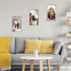 9x16 Picture Frame Rustic Brown for Wall Hanging, Wall Mounting Horizontally or Vertically, 9 x 16 Wall Gallery Poster Photo Frame with Shatter Resistant Plexiglass, Rustic Brown