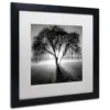 Framed Wall Art - Moises Levy 'Lightning Tree I' Wall Decor with Matted Frame