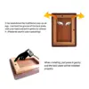 4x6 Picture Frame Wood, Natural Walnut Picture Frame, With Mat, Can Fit 2.5x4.5 Photos, Can Hung or Placed