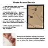 8.5x11 inch Picture Frame Black for Certificate Poster and Photo, Horizontal and Vertical Formats for Wall Hanging or Tabletop, 8.5x11 Frame with Shatter Resistant Plexiglass, Black