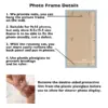 9x16 Picture Frame Rustic Brown for Wall Hanging, Wall Mounting Horizontally or Vertically, 9 x 16 Wall Gallery Poster Photo Frame with Shatter Resistant Plexiglass, Rustic Brown