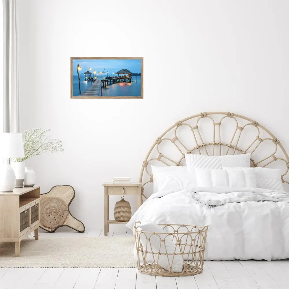 9x16 Picture Frame Rustic Brown for Wall Hanging, Wall Mounting Horizontally or Vertically, 9 x 16 Wall Gallery Poster Photo Frame with Shatter Resistant Plexiglass, Rustic Brown