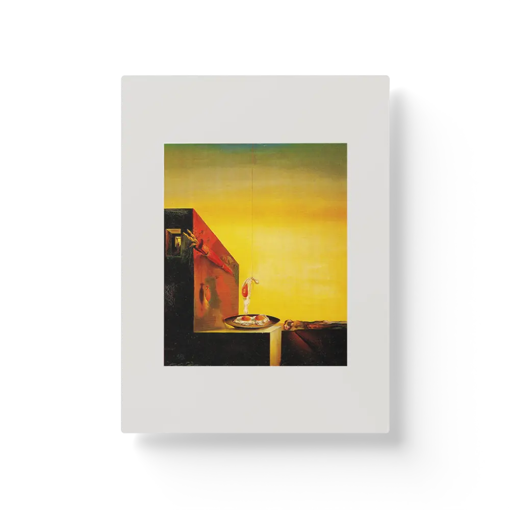 Fried Eggs on a Plate without the Plate