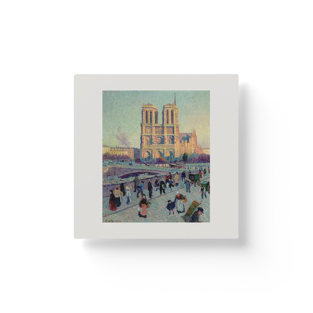 Le Quai Saint - Michel et Notre - Dame