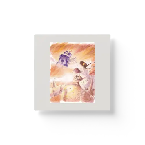 Castle in the Sky （1986）– Watercolor Greeting Cards