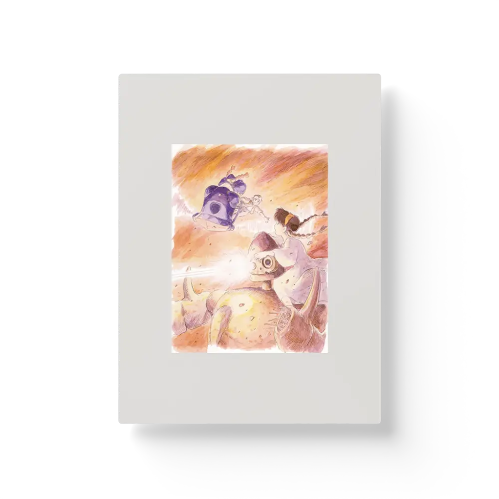 Castle in the Sky （1986）– Watercolor Greeting Cards