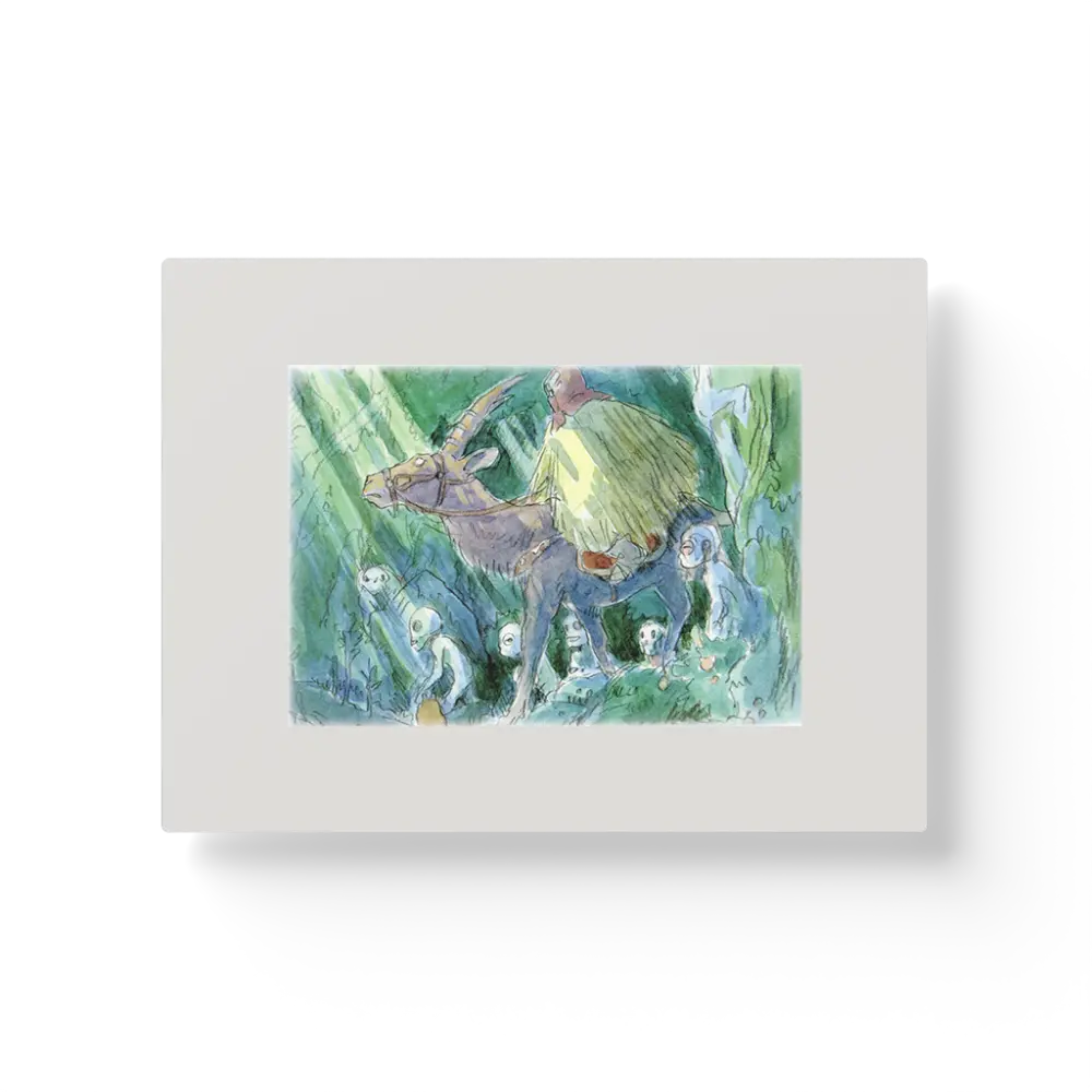 Princess Mononoke （1997）– Watercolor Greeting Cards