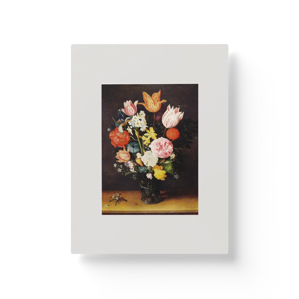 Still Life of Flowers in a Glass Vase
