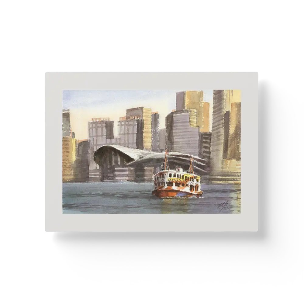 Hong Kong Star Ferry across Victoria Harbour