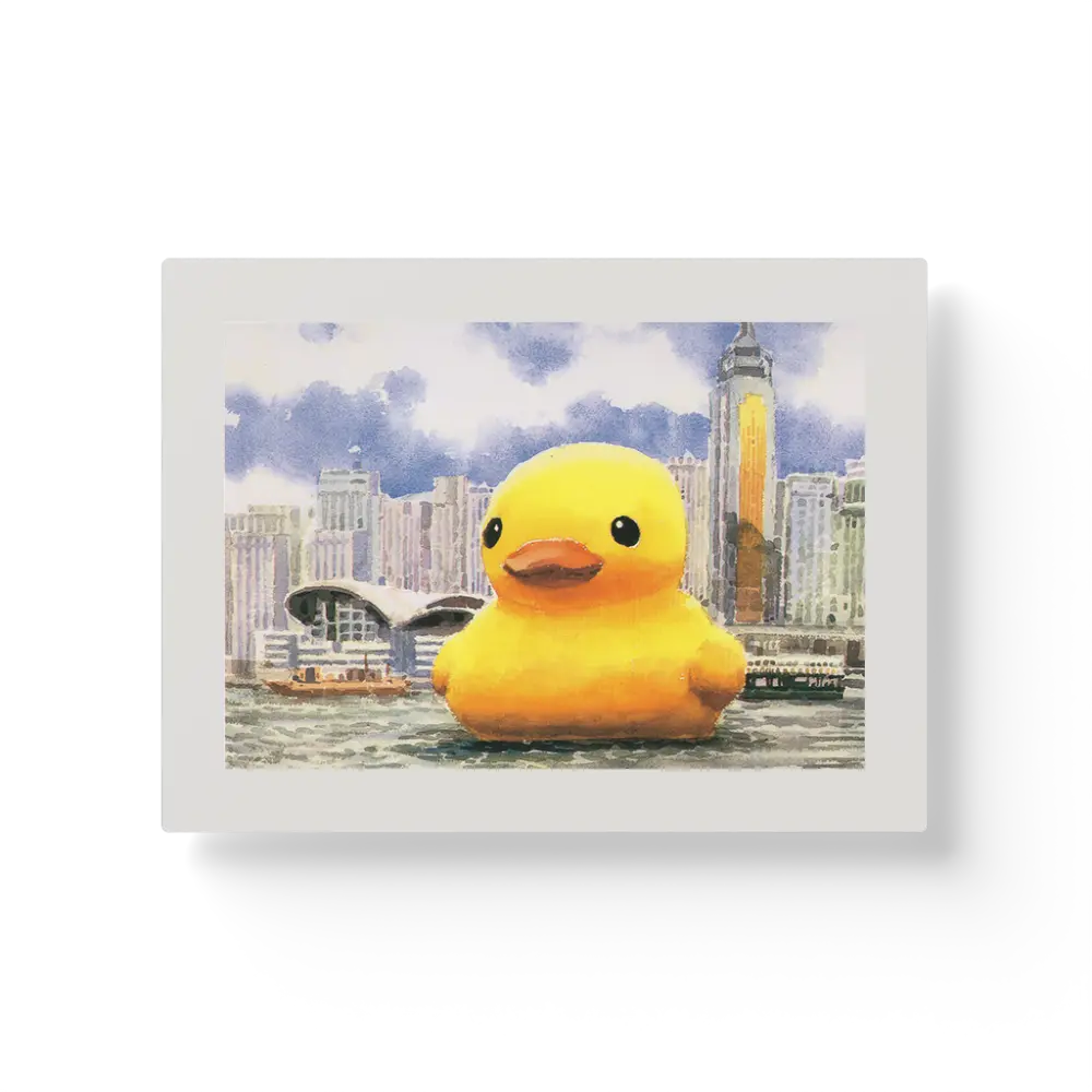 Hong Kong Victoria Harbour Rubber Duck(2)