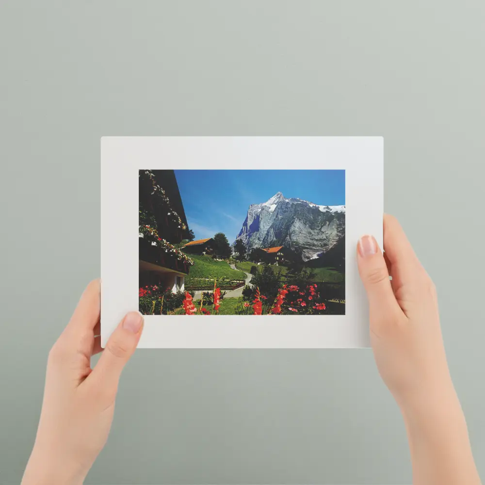 Grindelwald mit Wetterhorn
