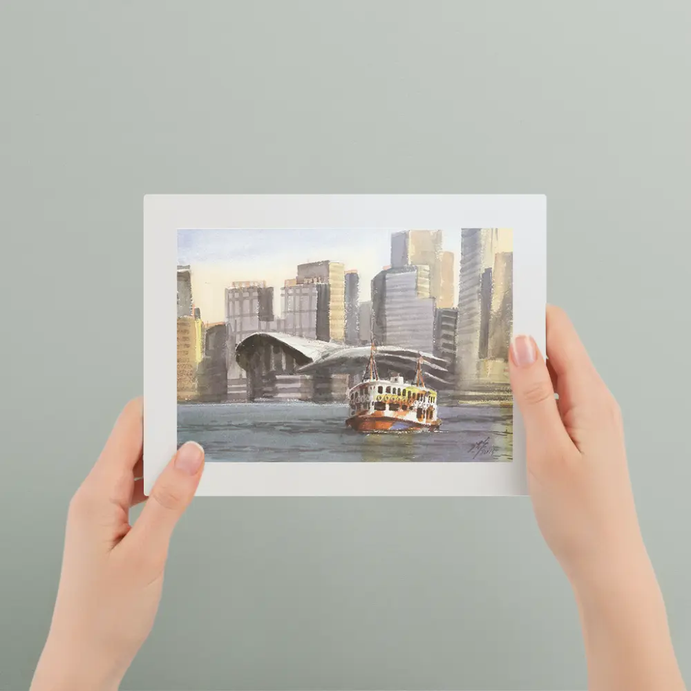 Hong Kong Star Ferry across Victoria Harbour