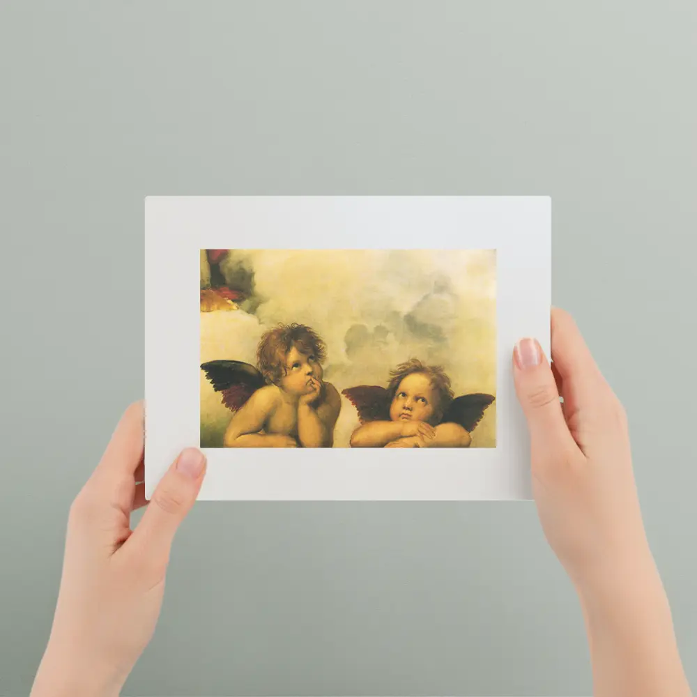 Sixtinische Madonna(Detail)