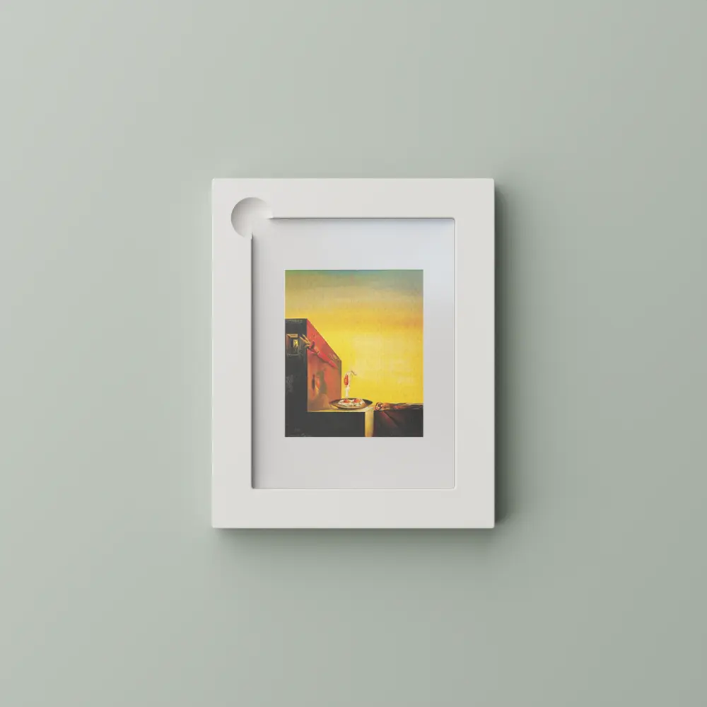 Fried Eggs on a Plate without the Plate