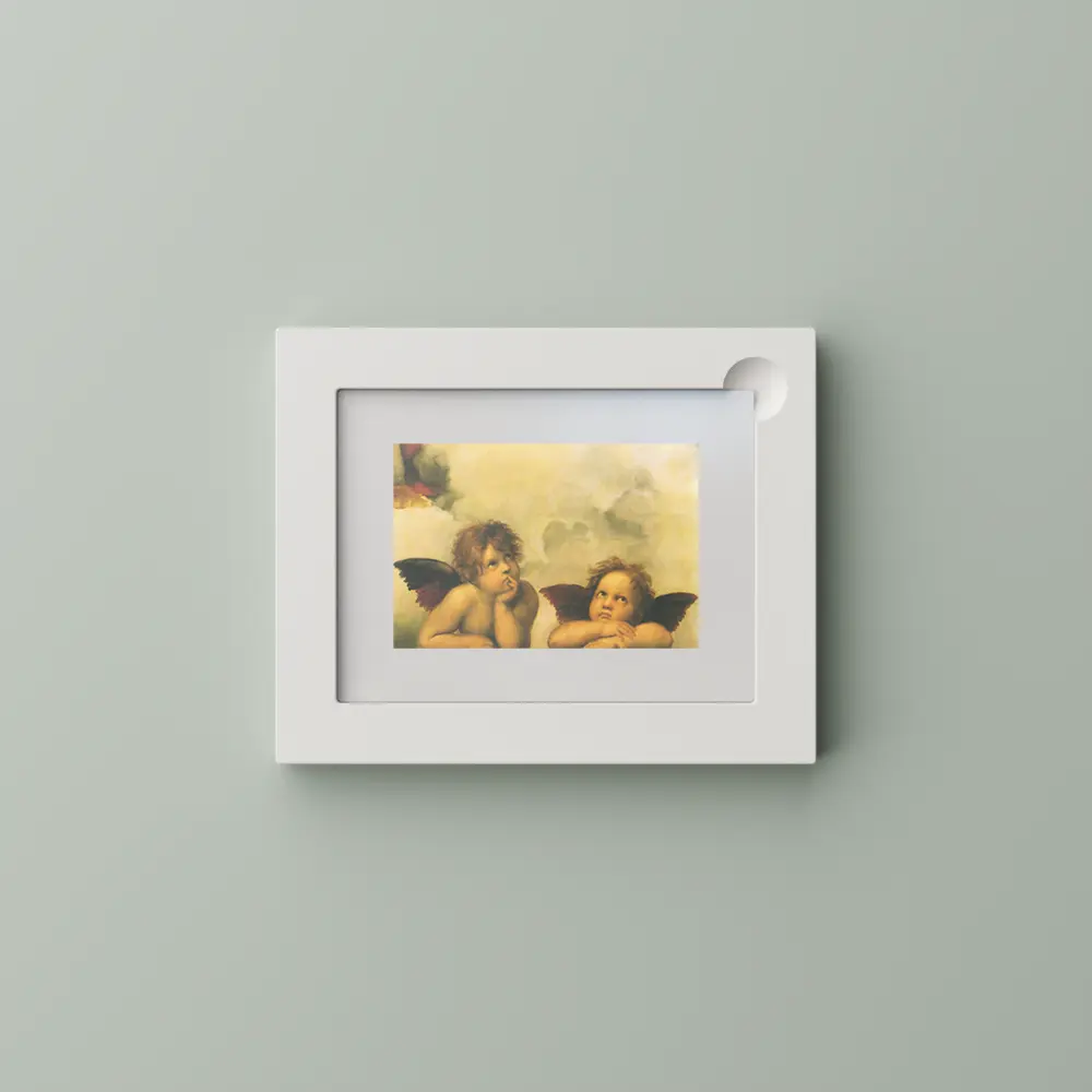 Sixtinische Madonna(Detail)