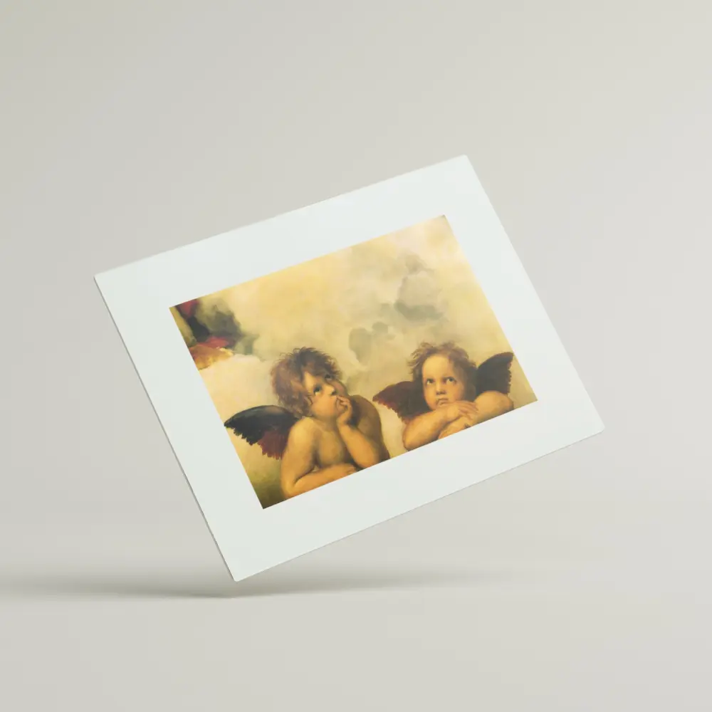 Sixtinische Madonna(Detail)