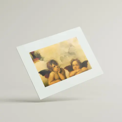 Sixtinische Madonna(Detail)