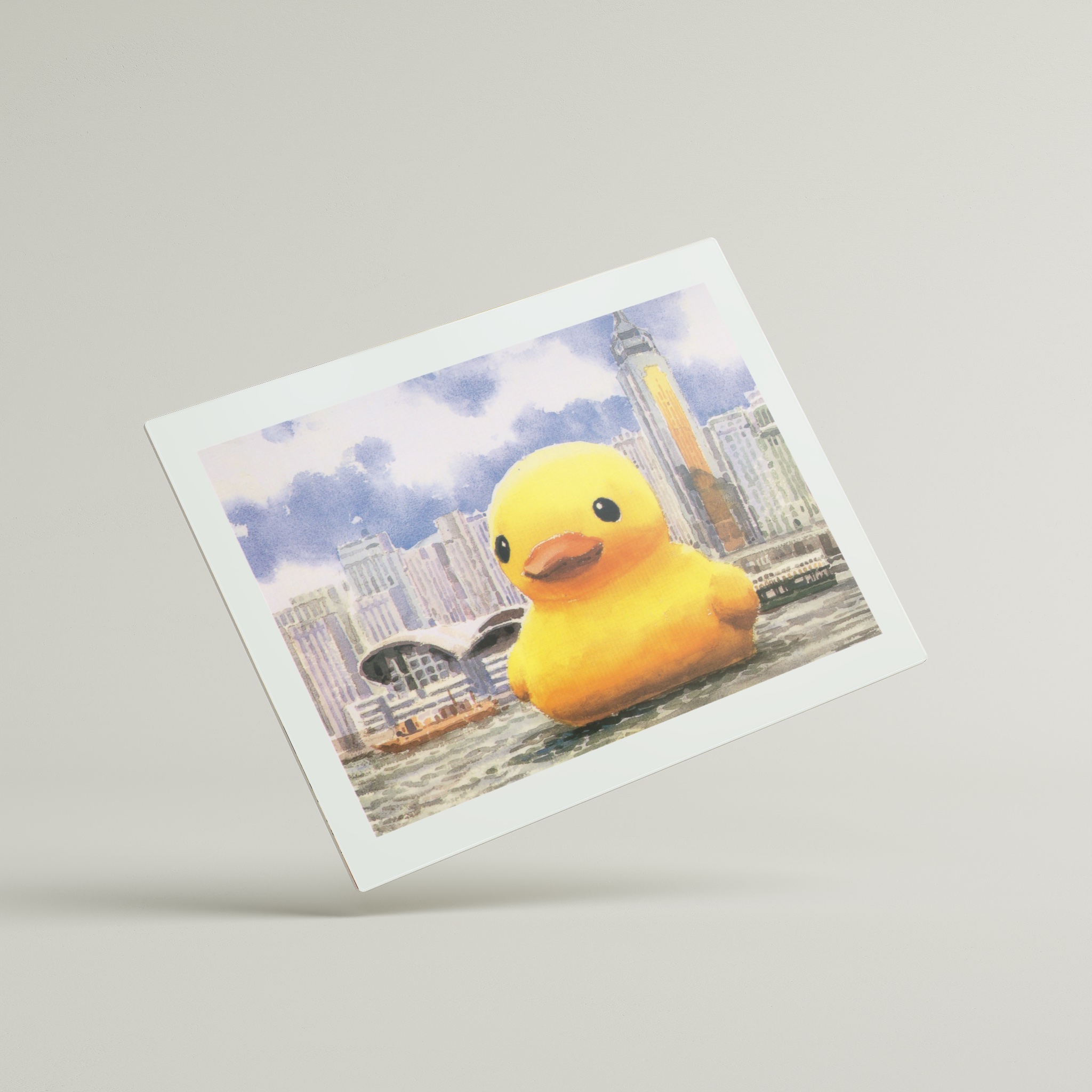 Hong Kong Victoria Harbour Rubber Duck(2)