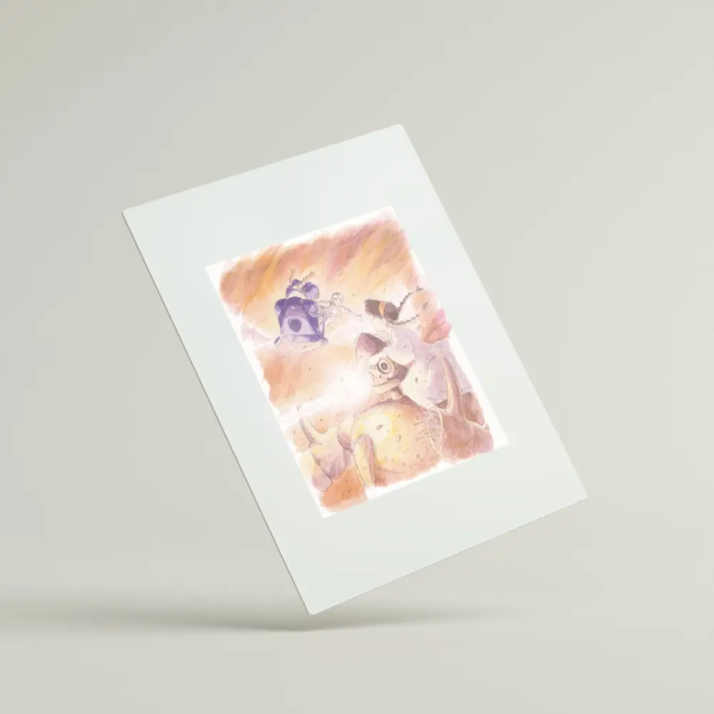 Castle in the Sky (1986)– Watercolor Greeting Cards