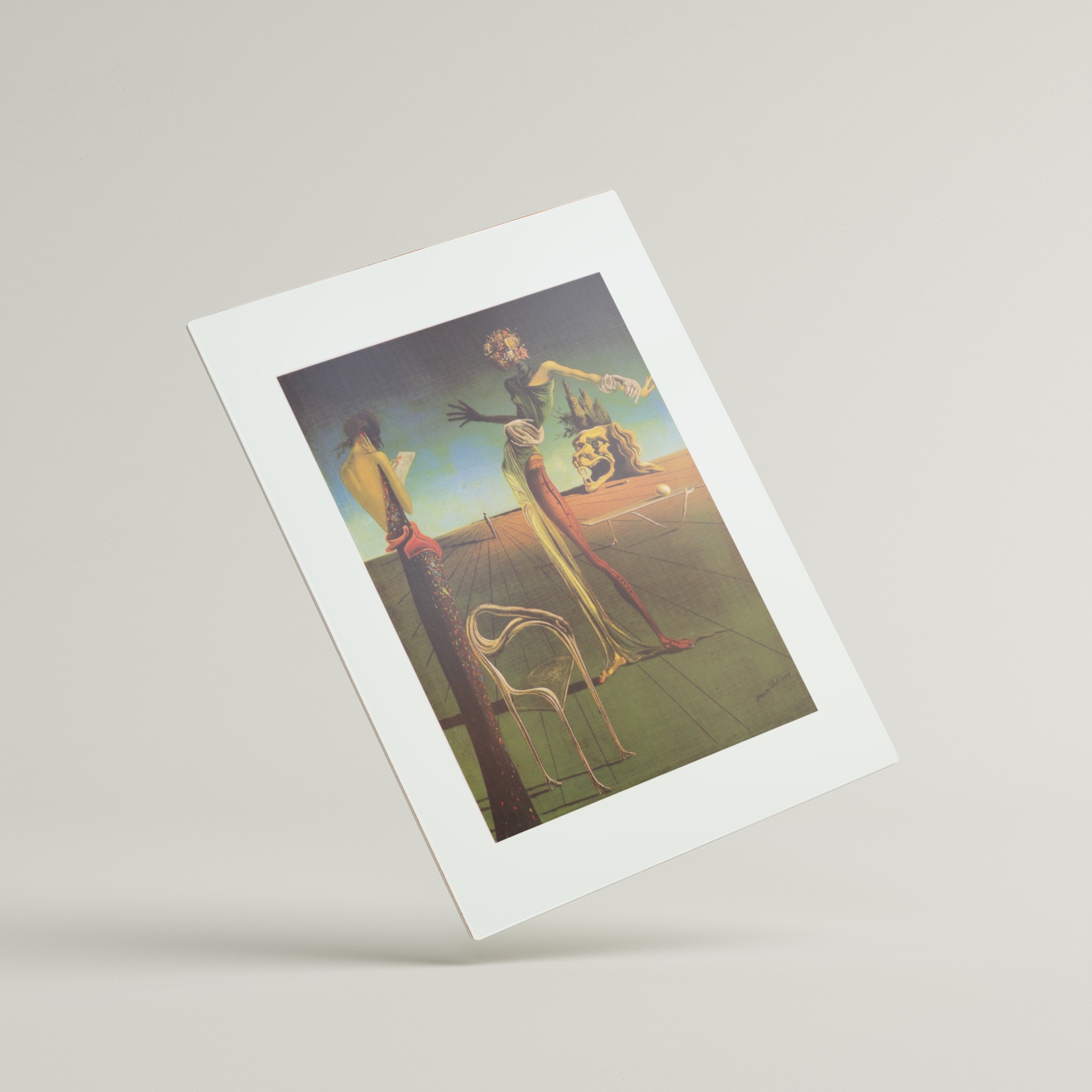 Woman with a Head of Roses