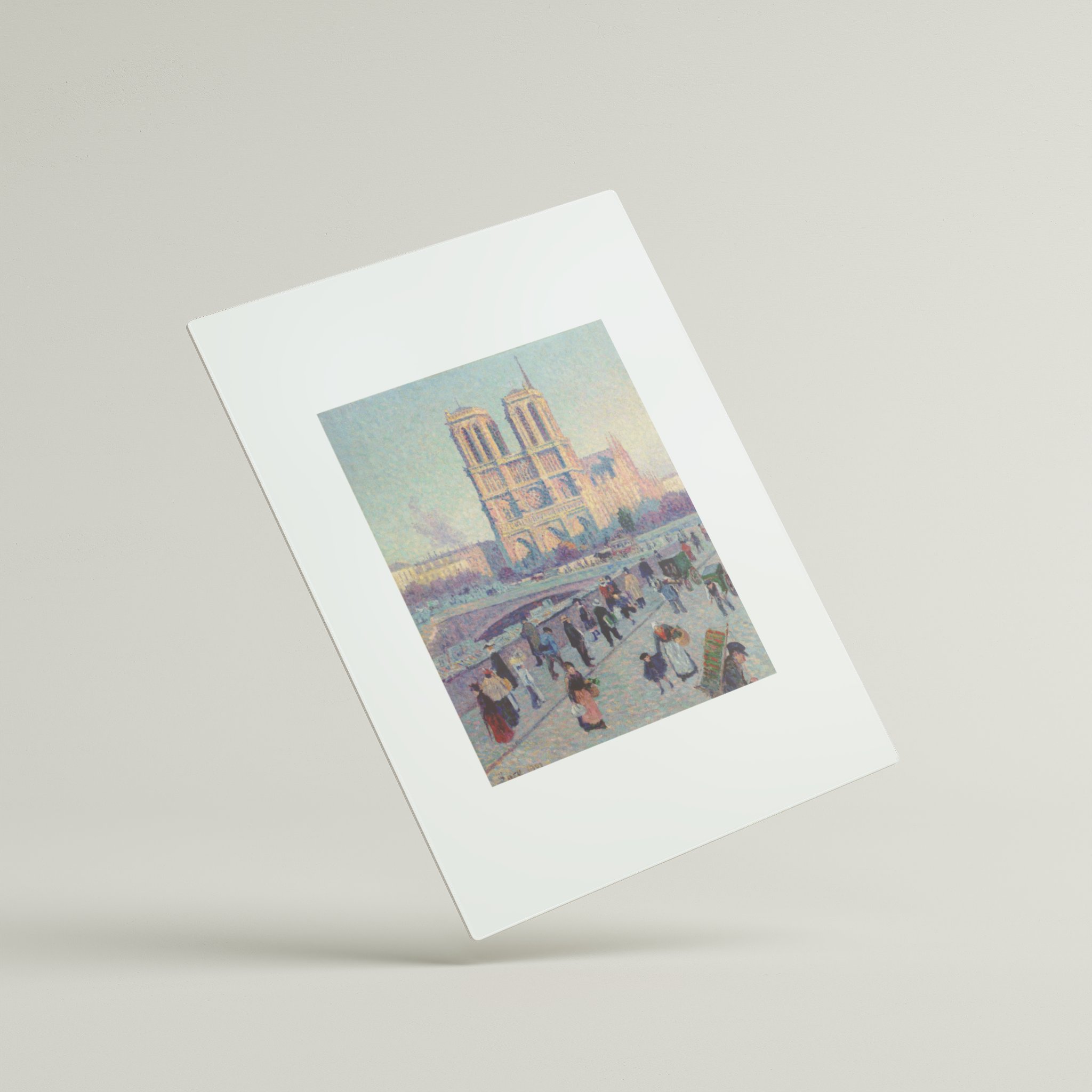 Le Quai Saint – Michel et Notre – Dame