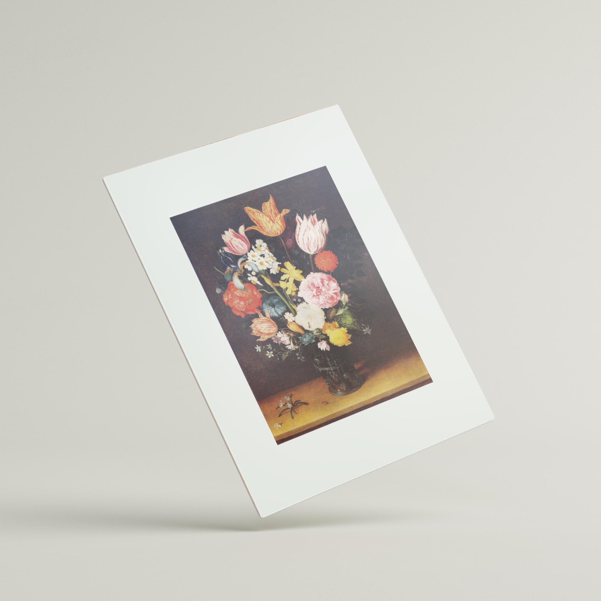 Still Life of Flowers in a Glass Vase