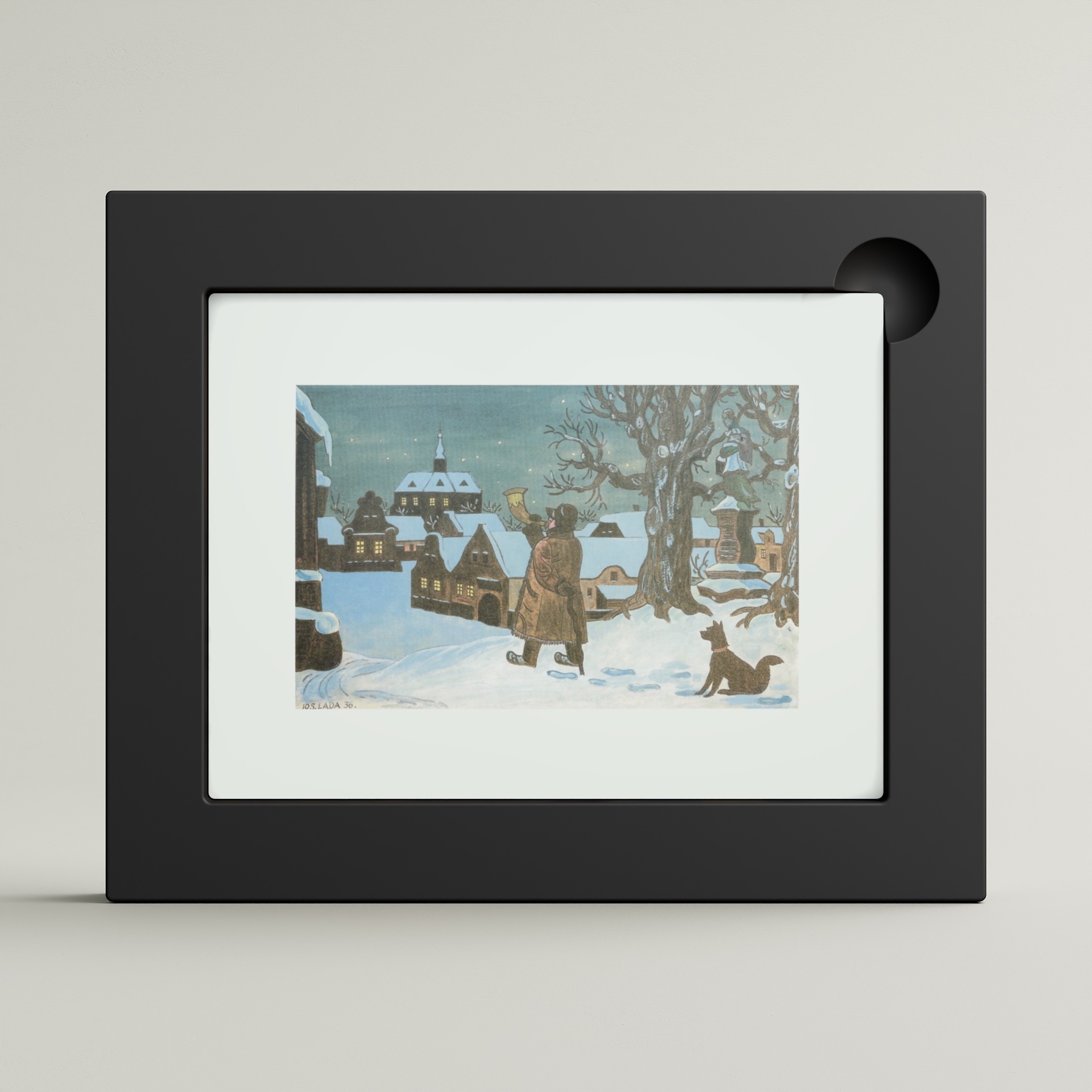 Christmas Eve Night (framed)