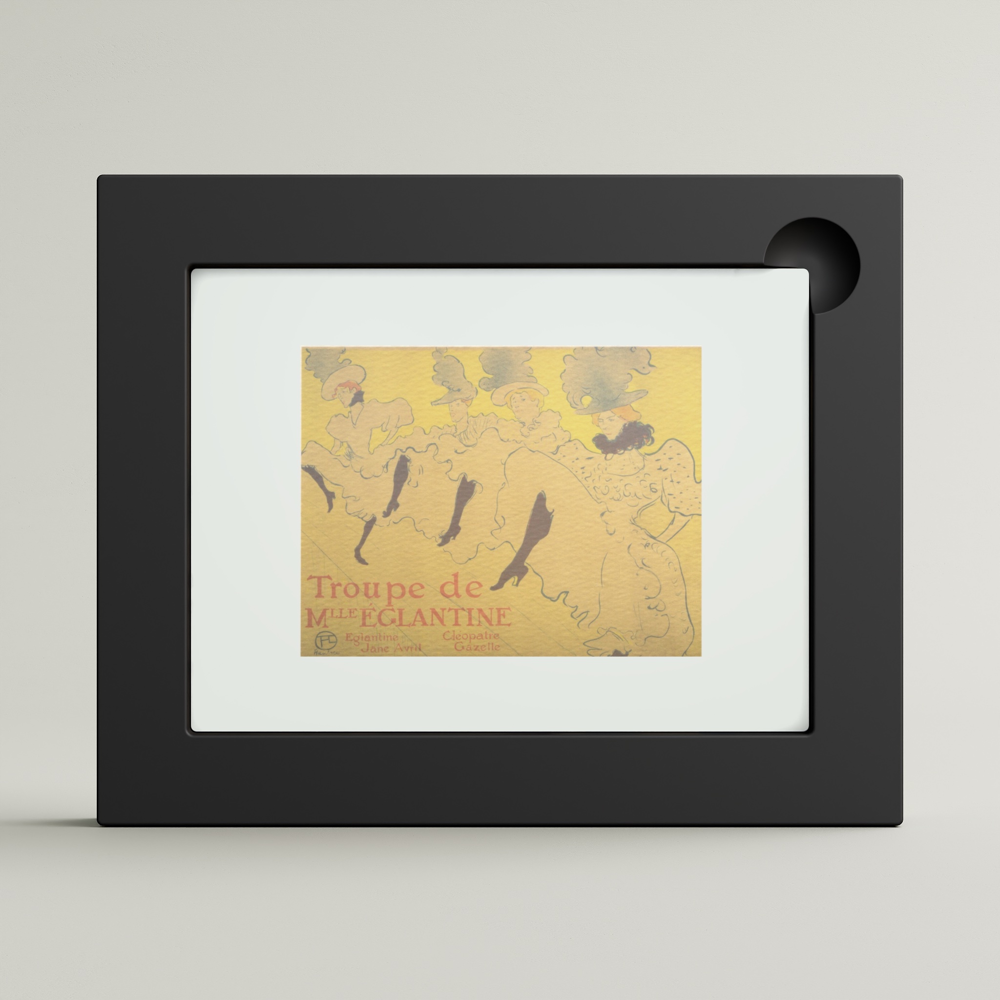 La Troupe de Mademoiselle Eglantine (framed)