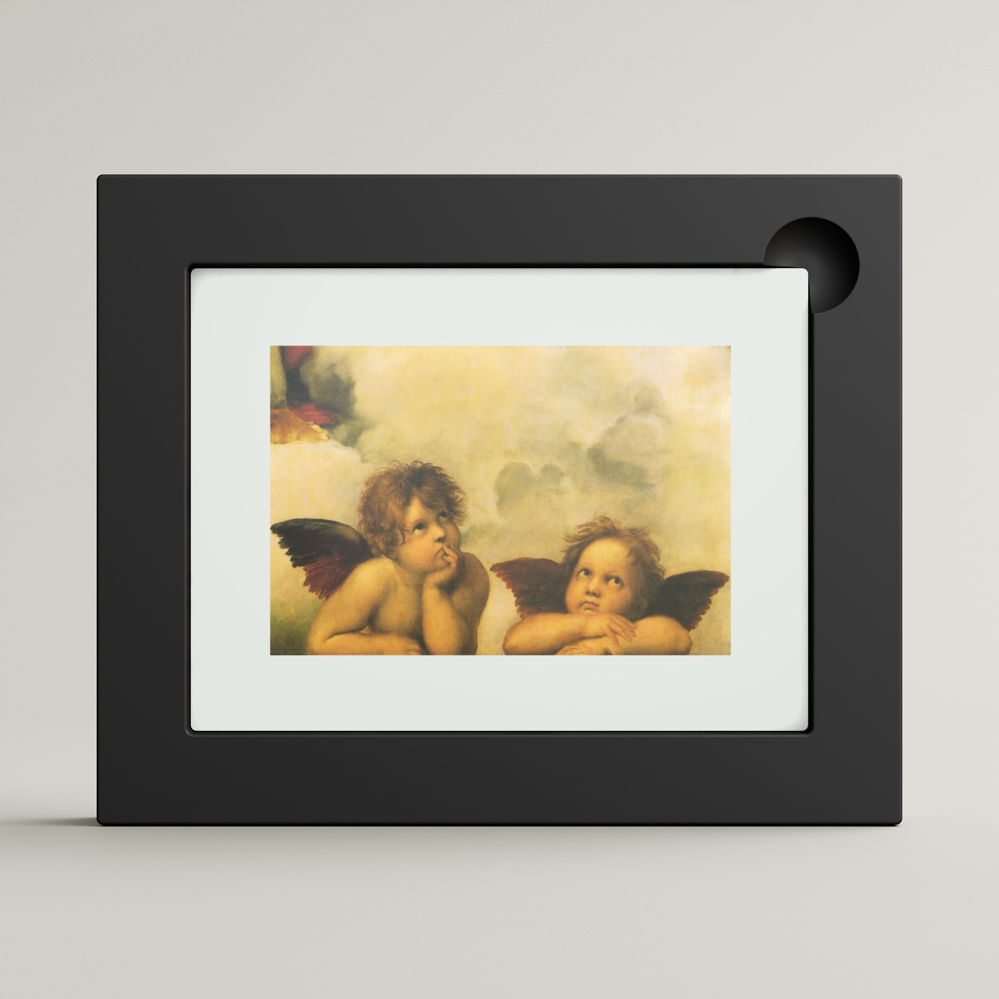 Sixtinische Madonna(Detail) (framed)