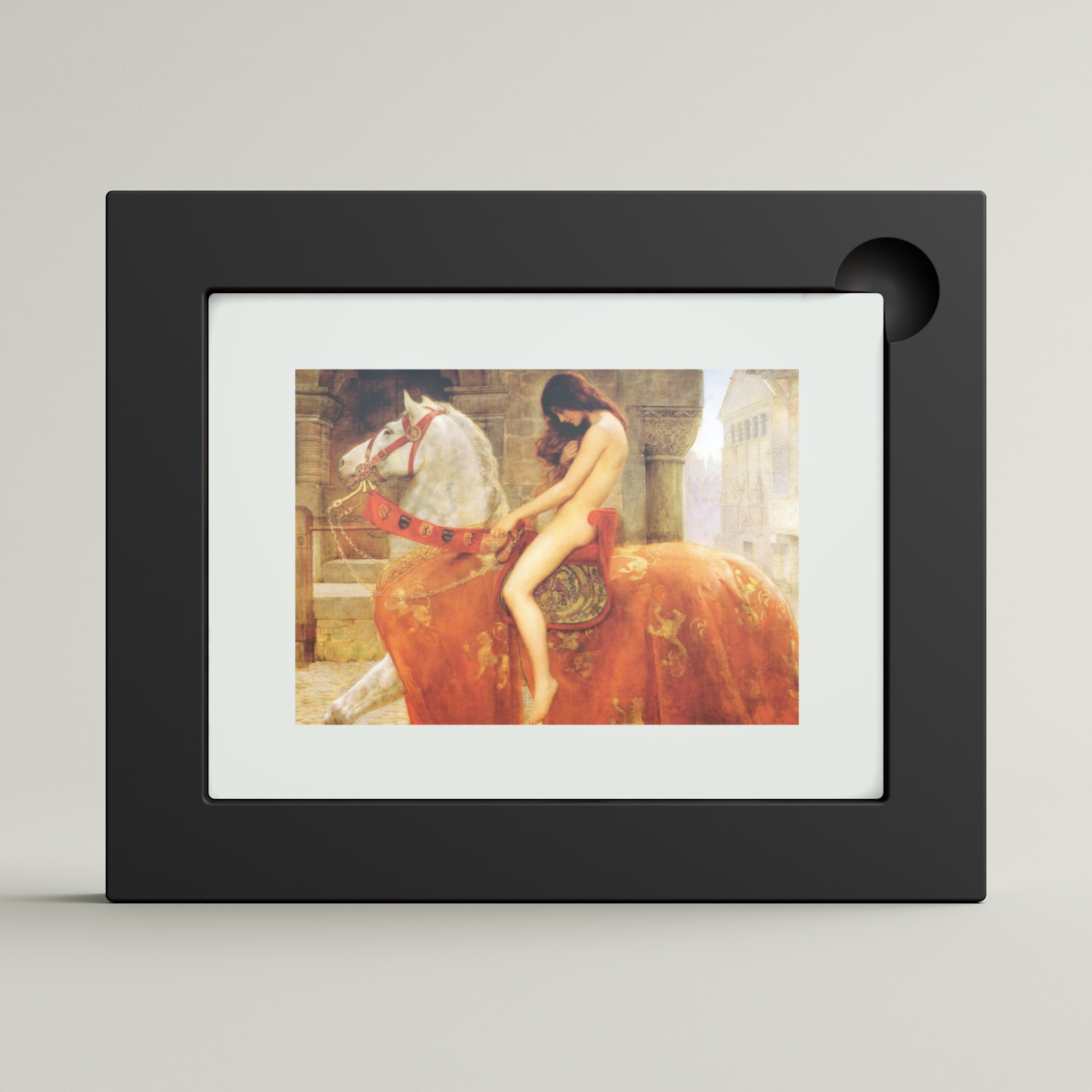 Lady Godiva (framed)
