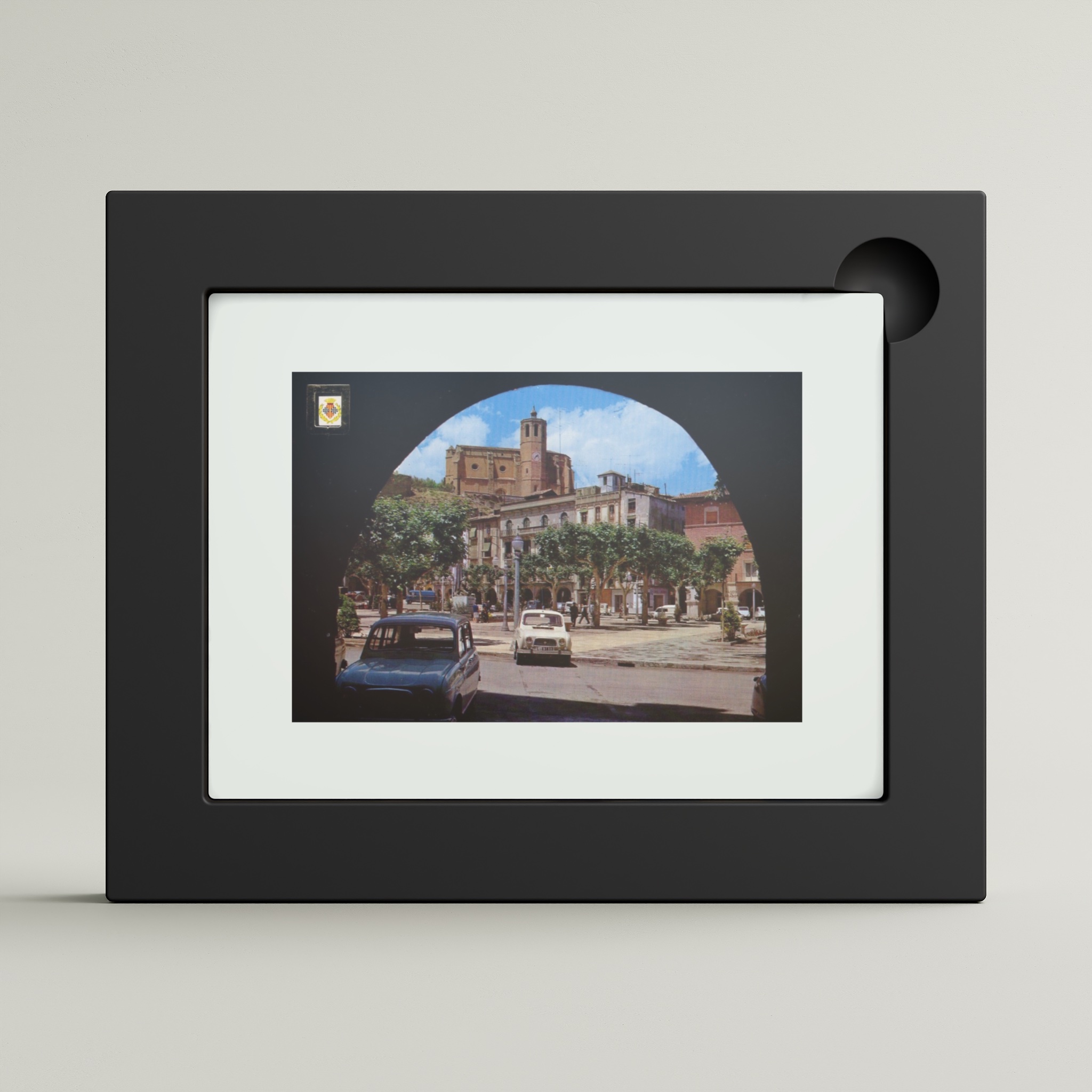 Plaza Mercadal (framed)