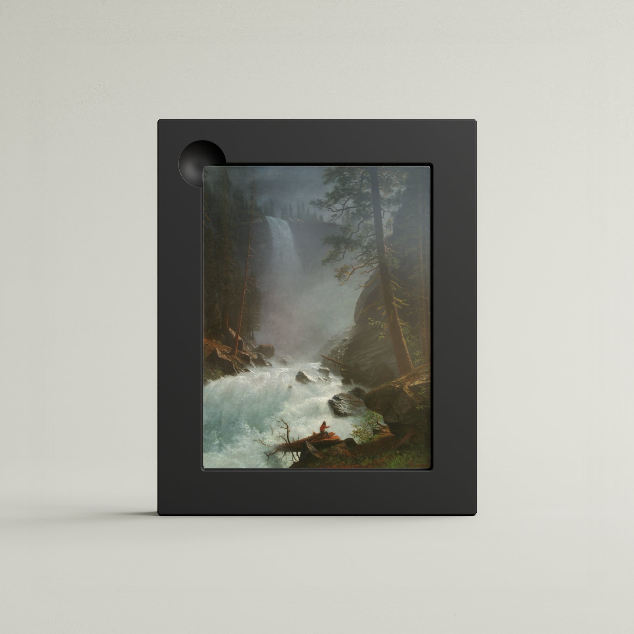 A Stream in the Rocky Mountains (framed)
