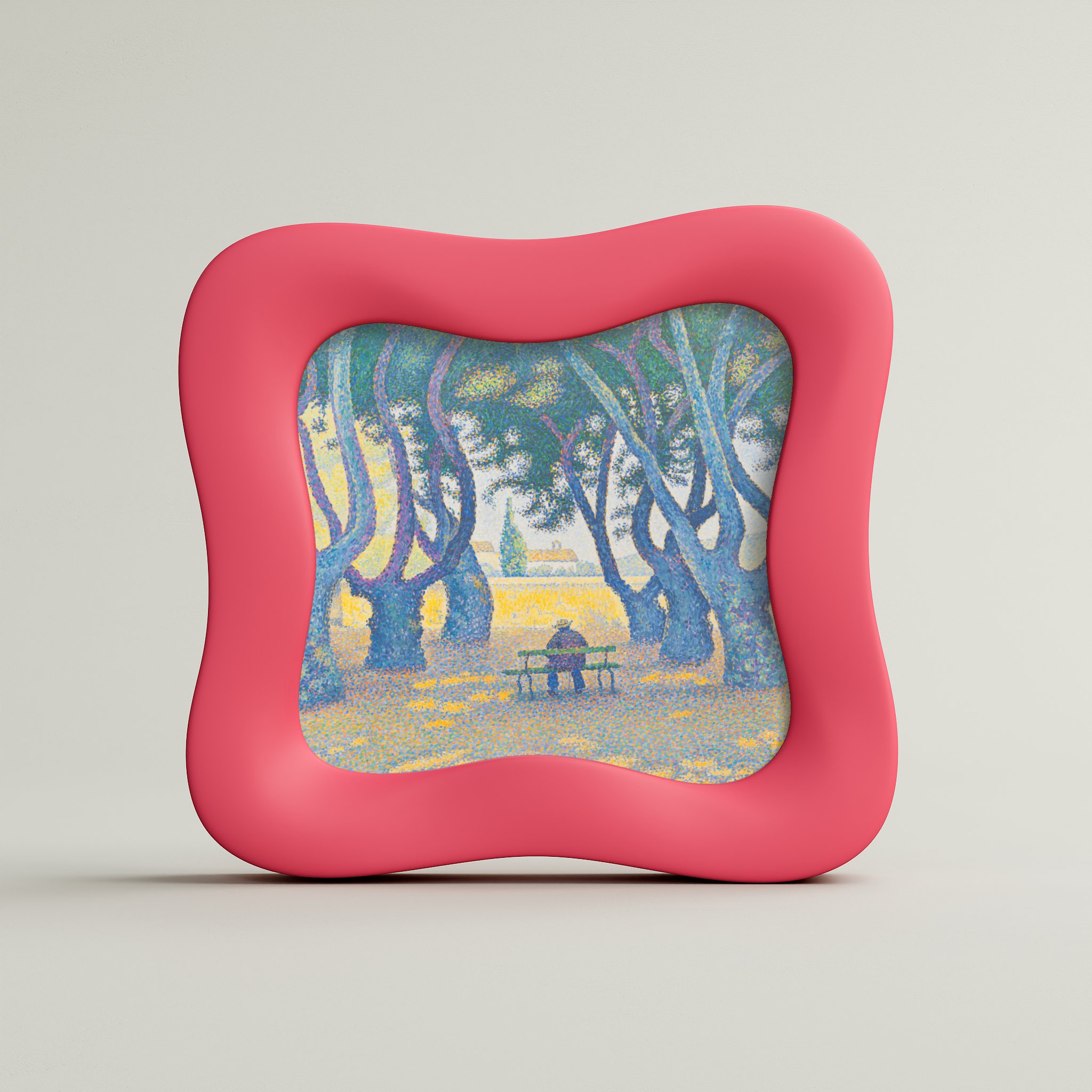 Place des Lices, St. Tropez (framed)