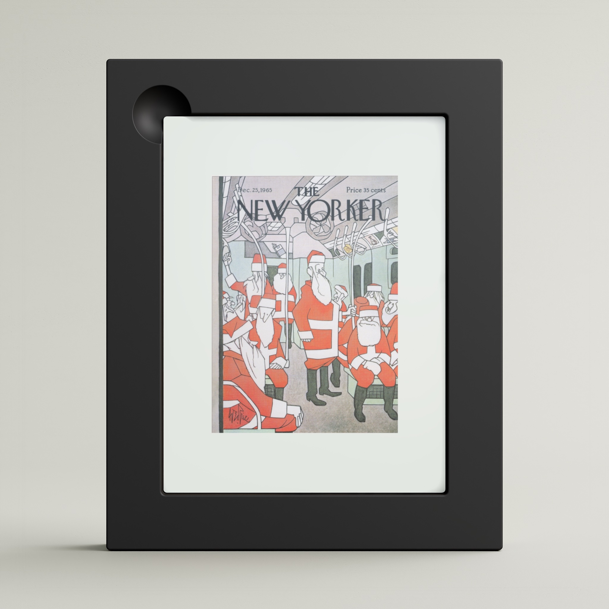 The New Yorker: Dec.25.1965 (framed)