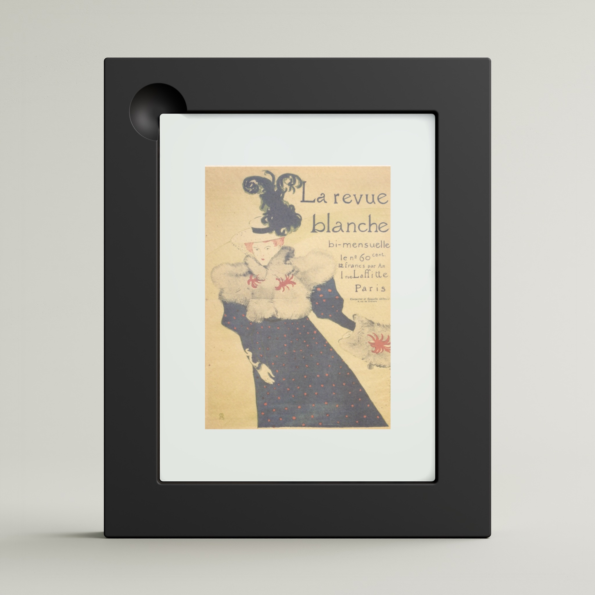 La Revue Blanche (framed)