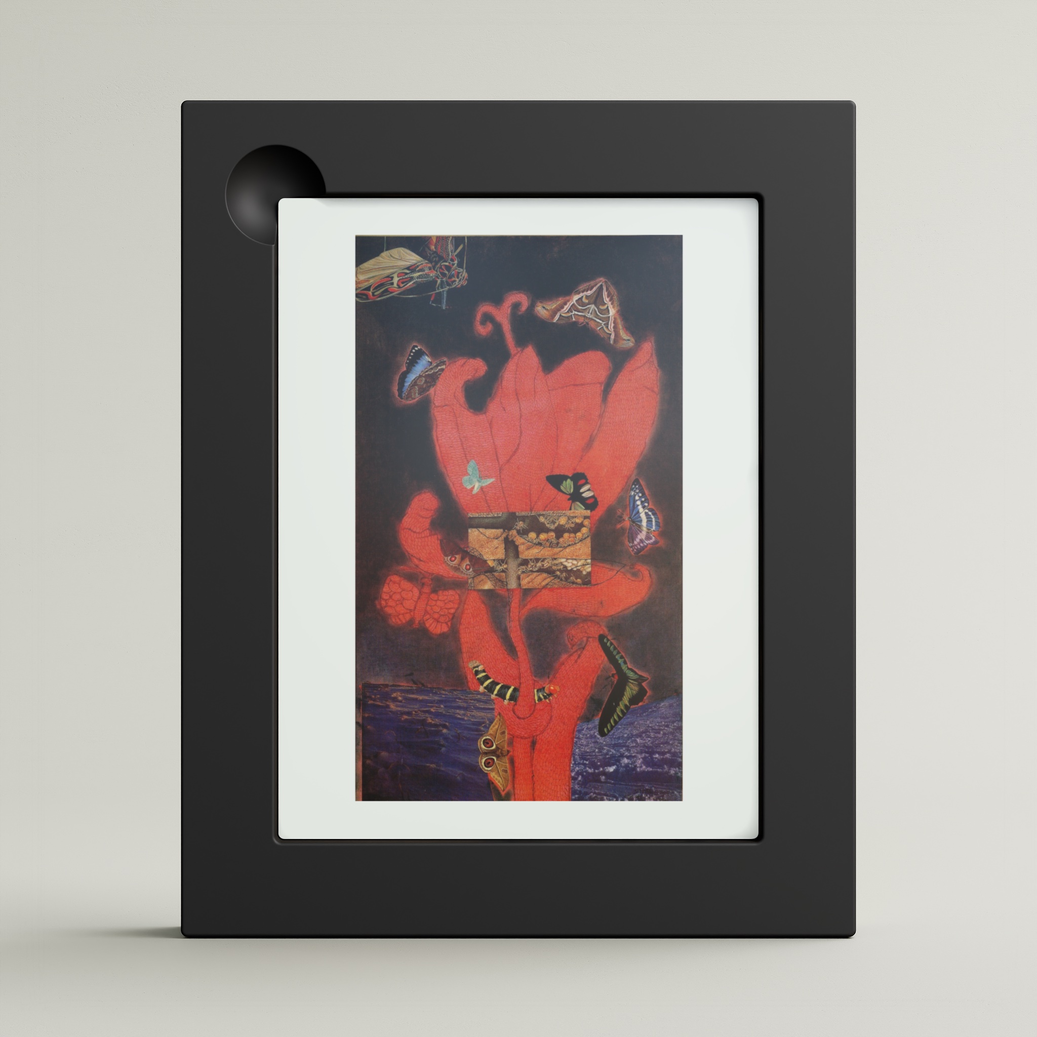 Self-portrait (framed)