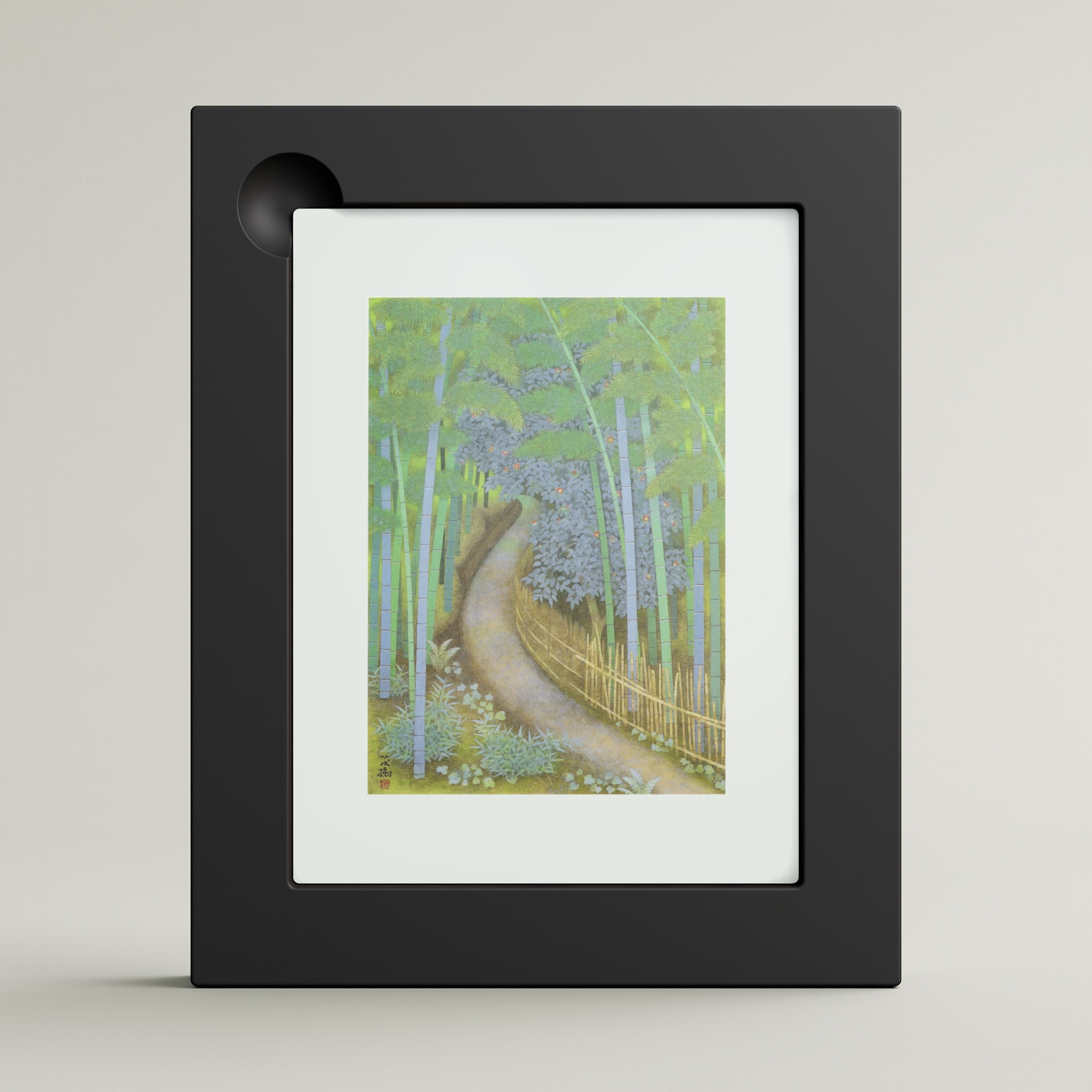 A Lane in Sagano (framed)