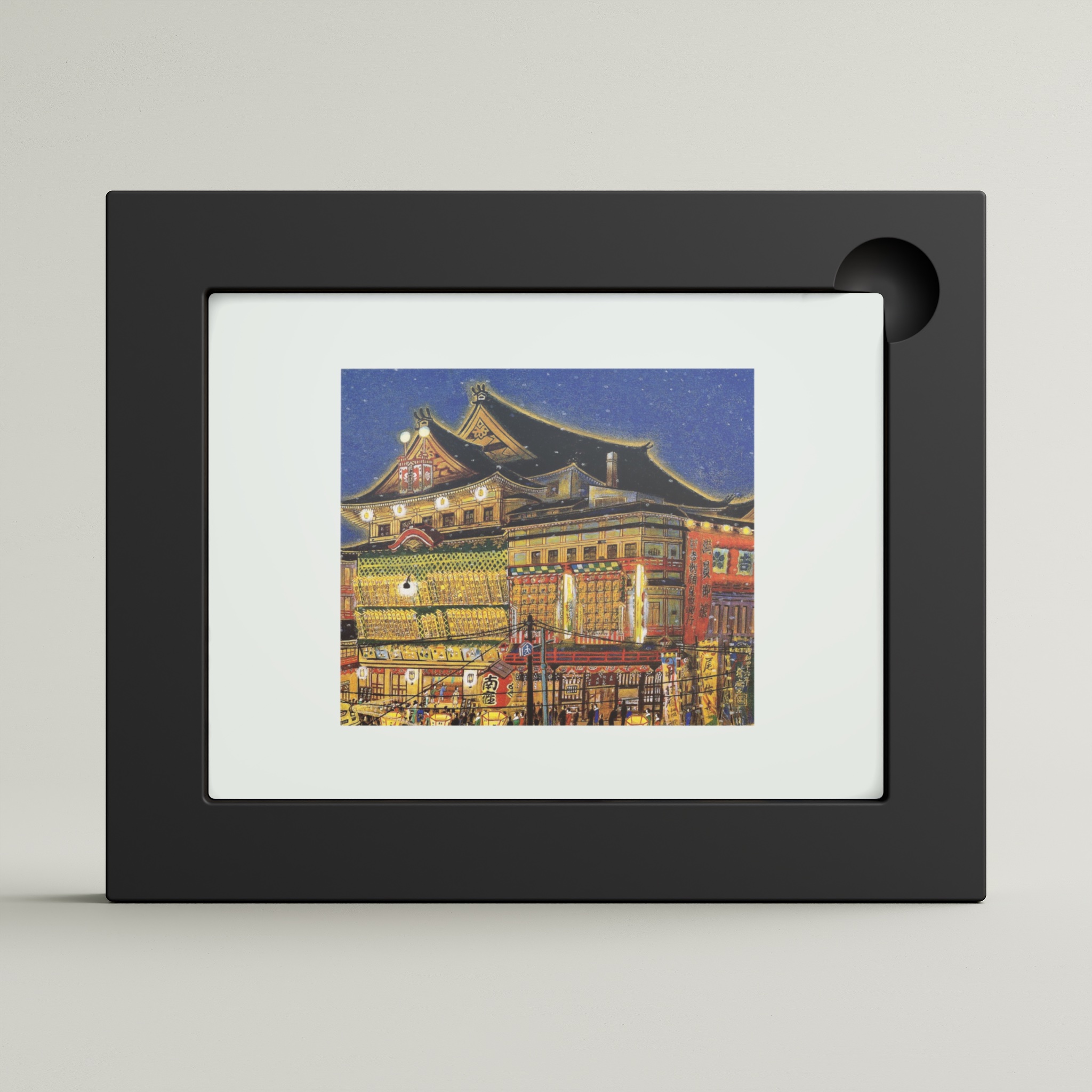 The Grand Kabuki Show at the Minamiza Theatre (framed)