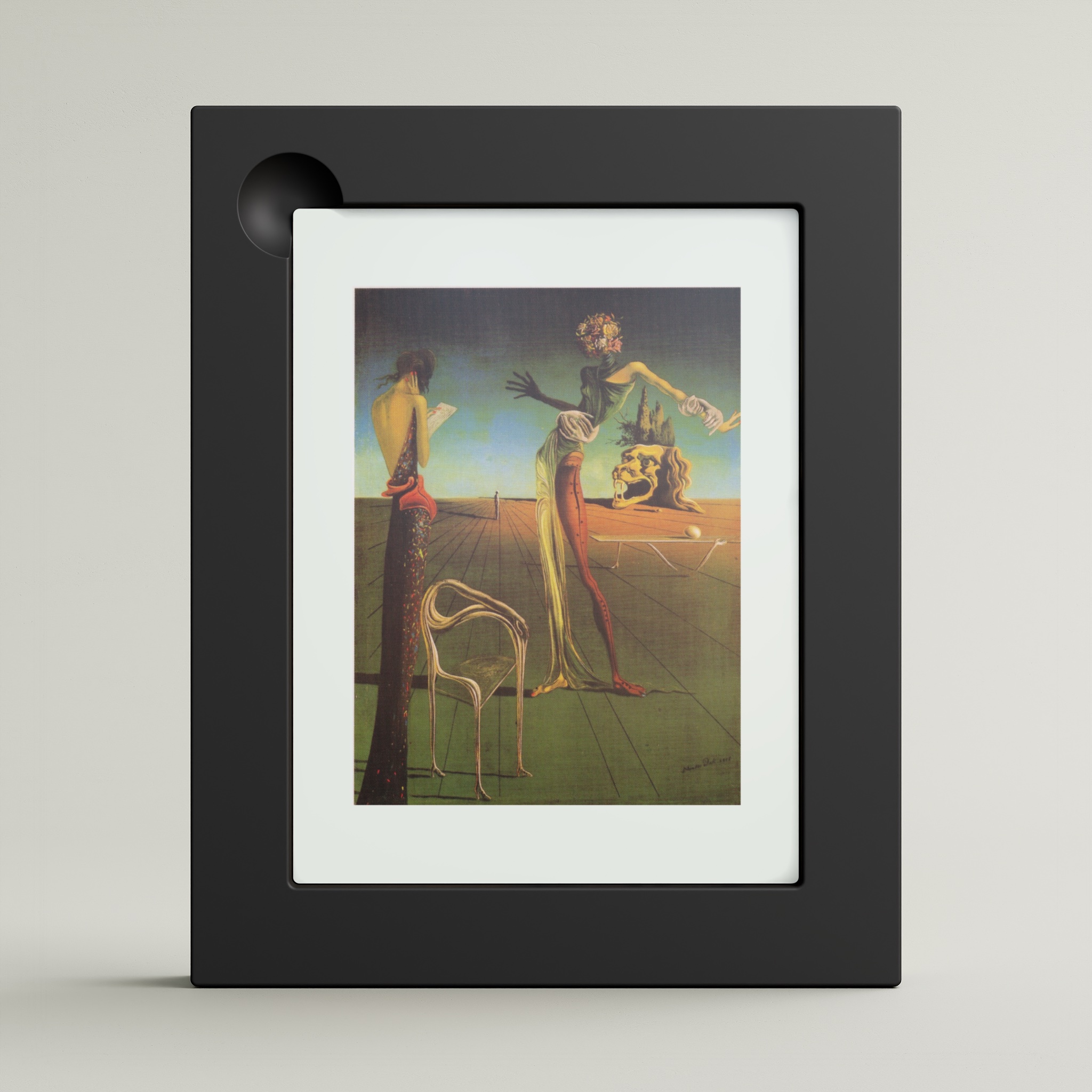 Woman with a Head of Roses (framed)