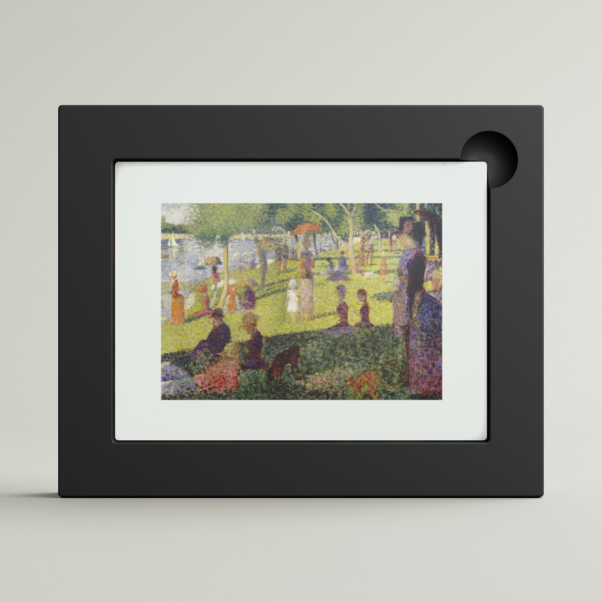 A Sunday Afternoon on the Island of La Grande Jatte (framed)
