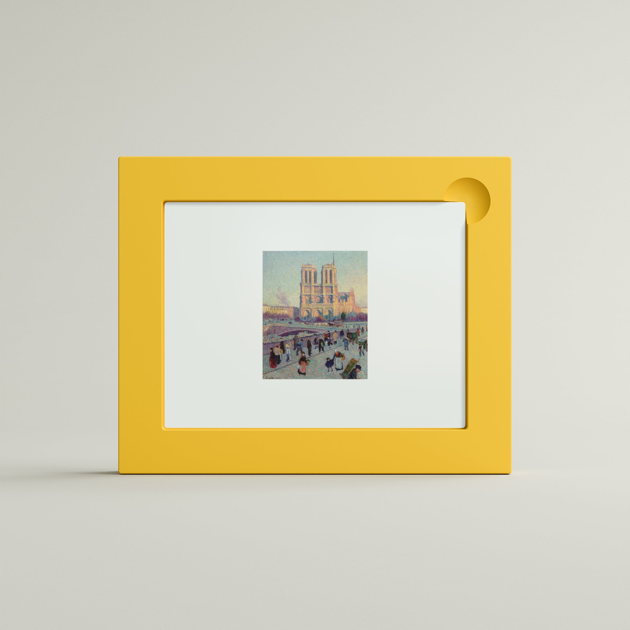 Le Quai Saint – Michel et Notre – Dame (framed)