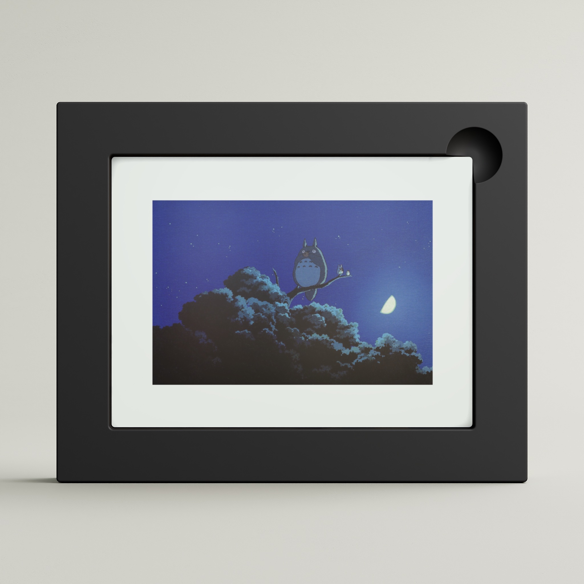 My Neighbor Totoro (1988)-Totoro (framed)