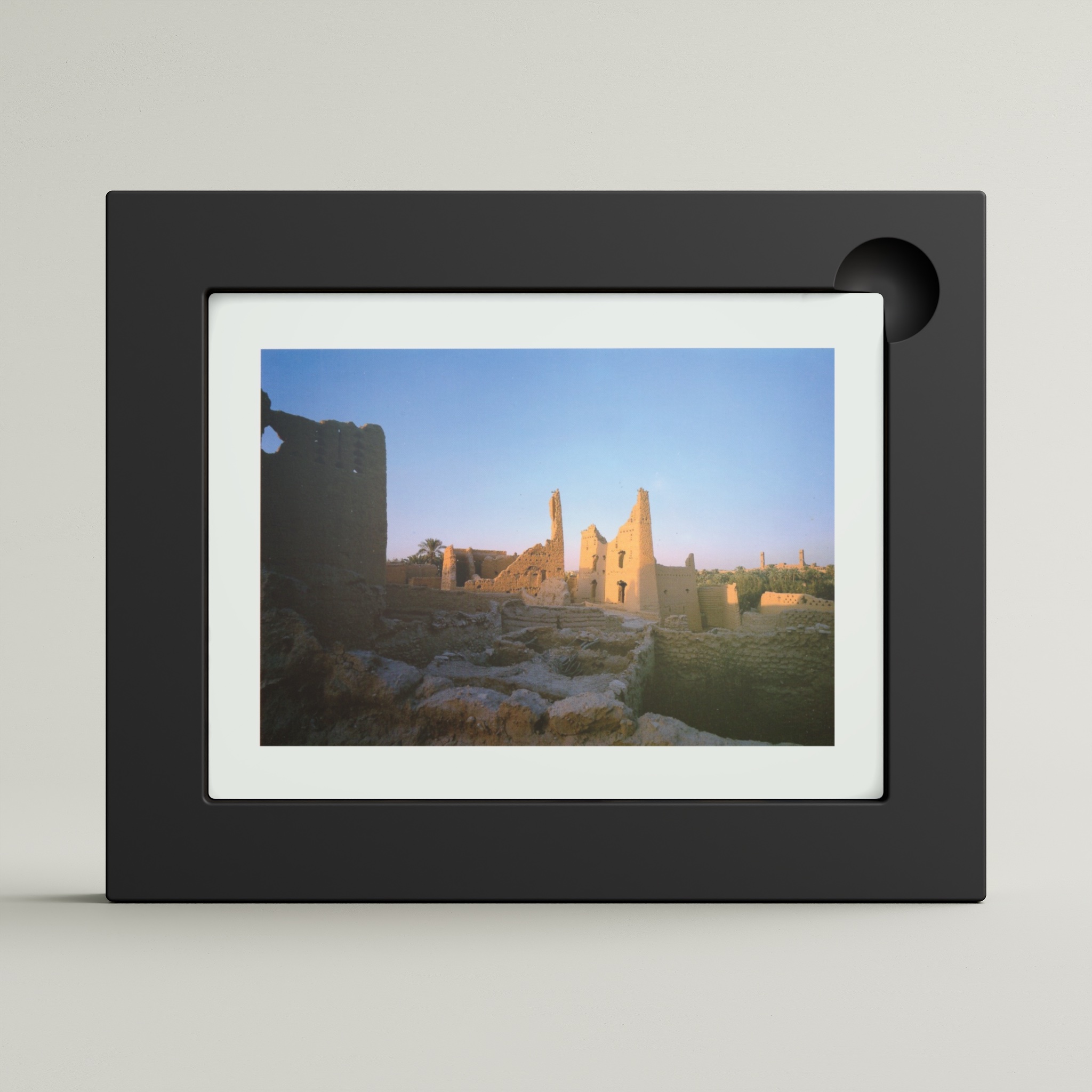 Antiquities of Diriyah Historical City (framed)