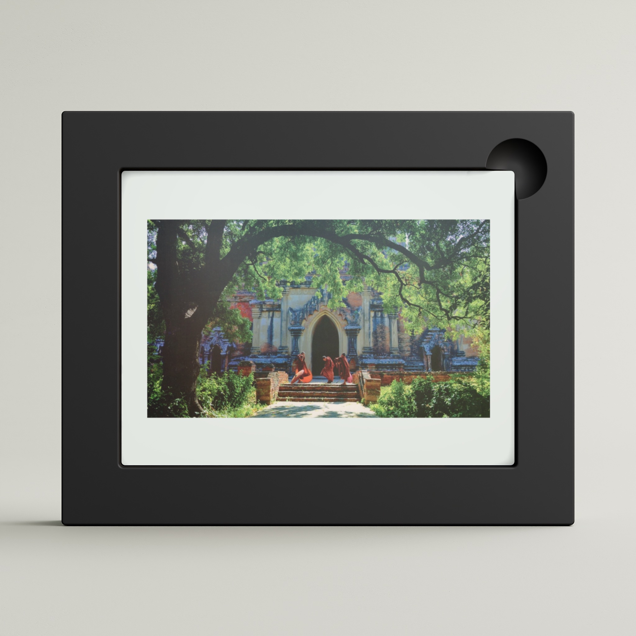 Wearing Robes (Bagan) (framed)